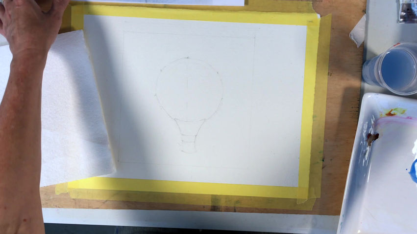 Hot Air Balloon Part 2 - Painting the Sky